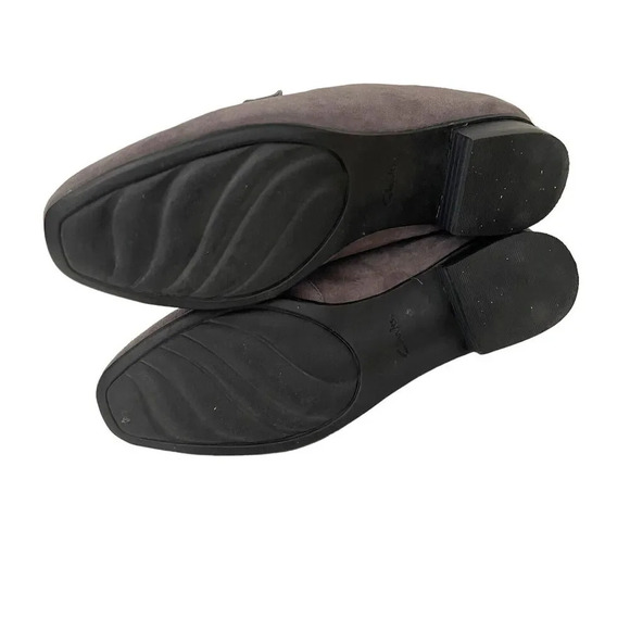 Clarks Keesha Donna Gray Suede Mule Shoes Size 7.5 M - Picture 4 of 10